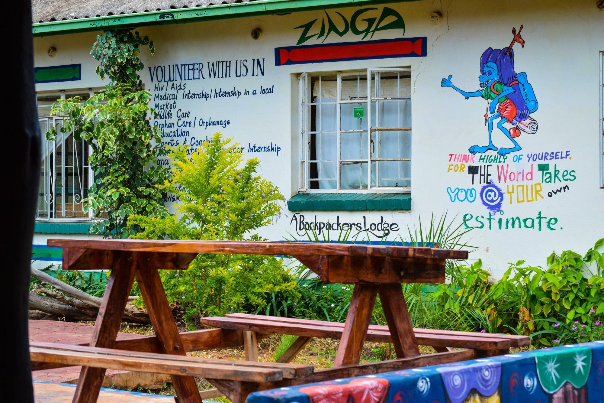 Zinga Backpackers Hotell Livingstone Exteriör bild